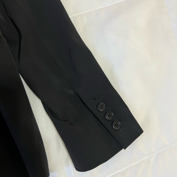 DKNY Long Line Black Blazer 12 - Picture 6 of 6